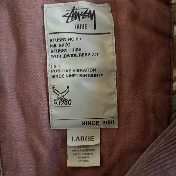 Stussy Tribe Corduroy Jacket - Picture 2 of 9